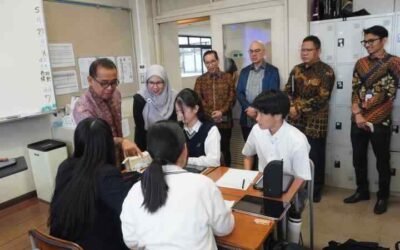 Menteri Koordinator Bidang Pembangunan Manusia dan Kebudayaan (Menko PMK) Pratikno Kunjungi Kindai University High School di Jepang, Pelajari Praktik Pendidikan Berbasis AI